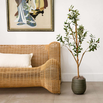 48'' Faux Tree in Pot Liner