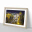 Chain Bridge in Budapest Hungary in Abstract - Picture Frame Graphic Art Print-55680948-55680952