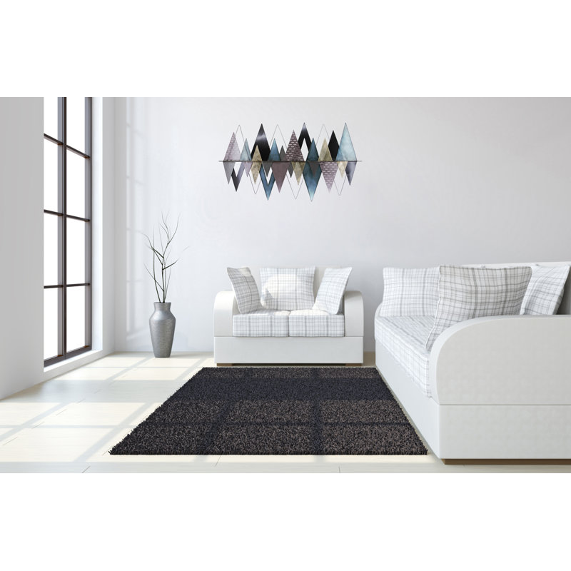 Industrial Abstract Wall Decor on Metal