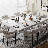 Rectangular Extendable Dining Table-1445540321