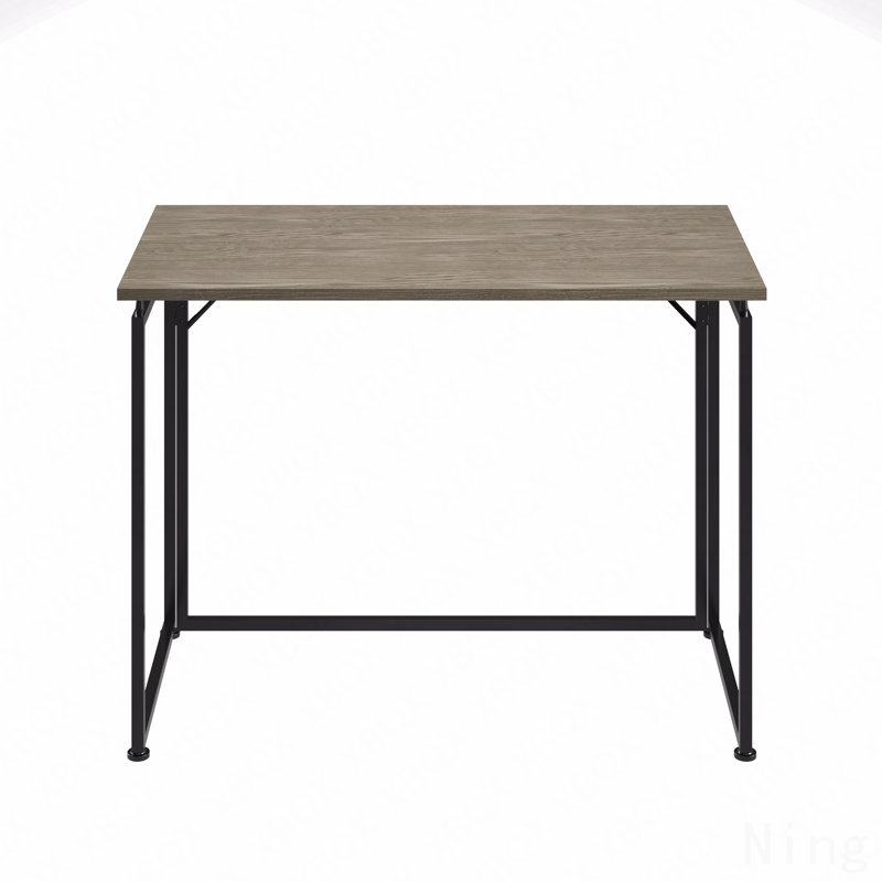 Space Saving Folding Desk - Gray, Gray