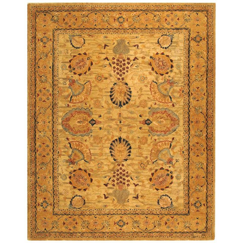 Tapis ivoire / taupe Ladd, Rectangle 5 pi 6 po x 8 pi 6 po