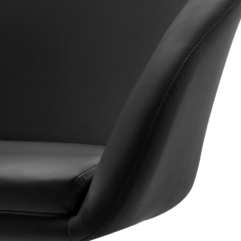 Chaise de travail Azalie, Noir