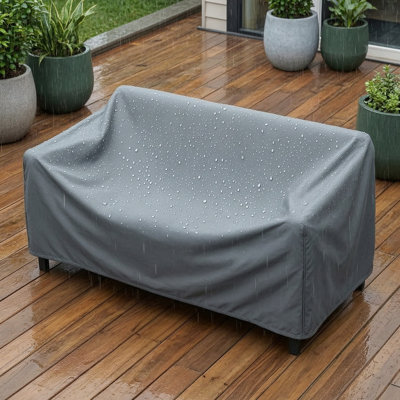 Paquet de 2 housses de chaise d'extérieur imperméables haute densité