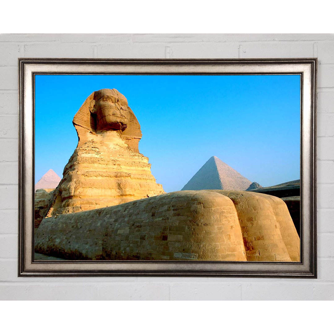 Die Große Sphinx Ägypten - Einzelner Bilderrahmen Kunstdrucke