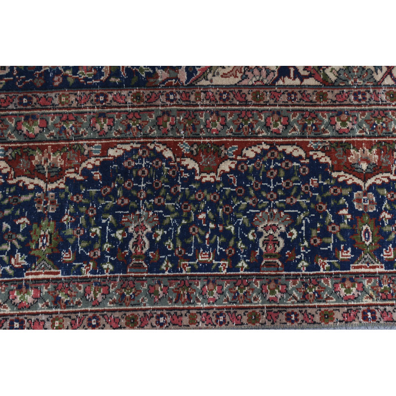 Vintage Art Turkish Rug Handwoven Wool For Entryway In Bohemian Decor Small Ethnic Carpet Wool Mat Ideal For Adding Artistic Touch To Your Home Decor