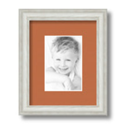 Wood Matte Picture Frame with Mat