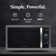Farberware Classic Countertop Microwave Oven, 1.1 Cubic Feet cu. ft., 1000 watts, with Child Lock