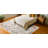 Washable Area Rug, Non-Slip Low Pile Stain Resistance Rug with Peacock and Deer, Animal Carpet for Living Room, Bedroom, Dining Room-49031327-49031358