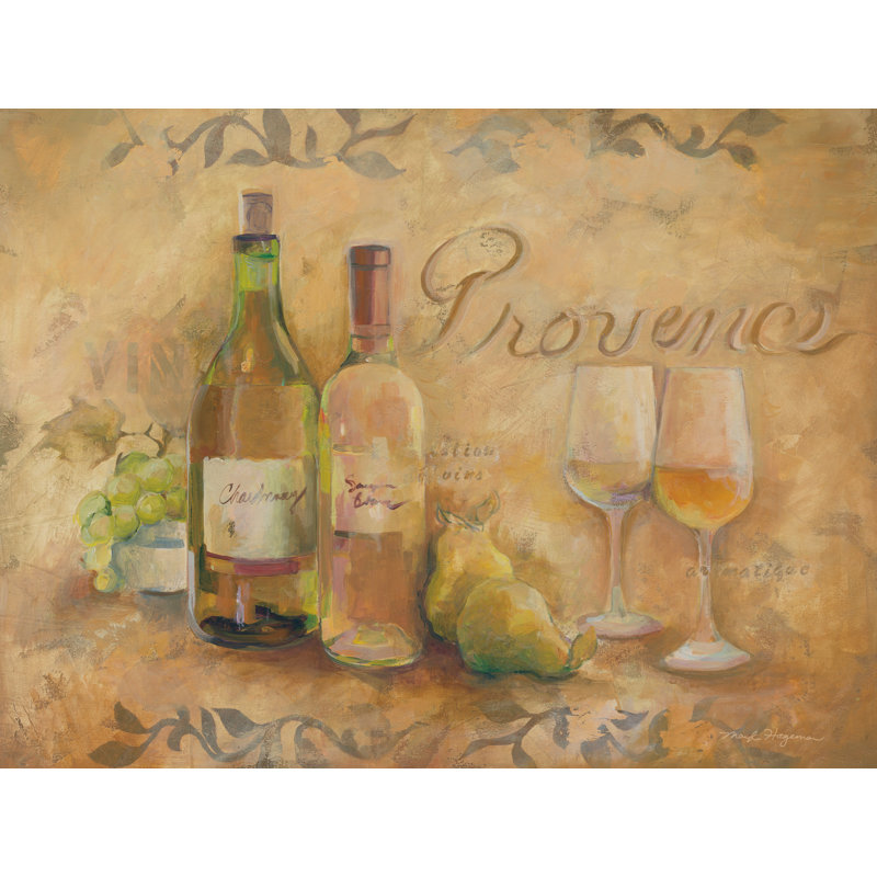 Provence sur toile, H 12 po x l 16 po