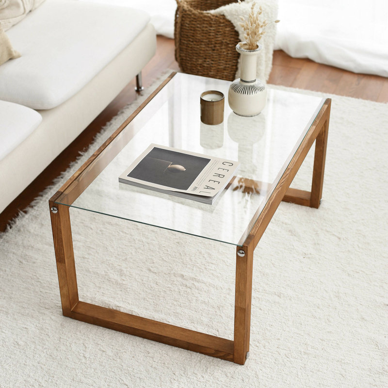 Cataleta Coffee Table, Brown Wood
