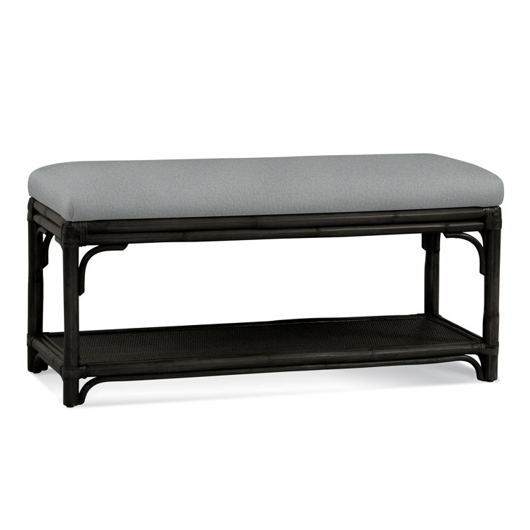 Banc de rangement en osier Summer Retreat