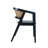 Lucas Modern Scandinavian Cane-Back Dining Armchair