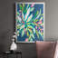 Blue Tropics I, reproduction encadrée de qualité supérieure - prête à être accrochée-88288438-88288439