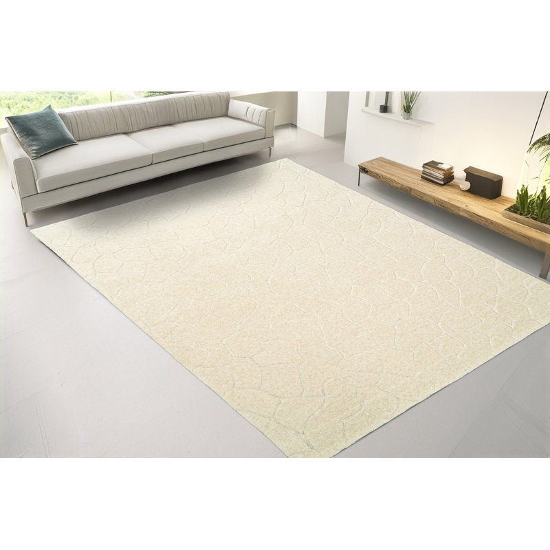 Tapis rectangulaire en laine Zair, Rectangle 8 pi x 10 pi