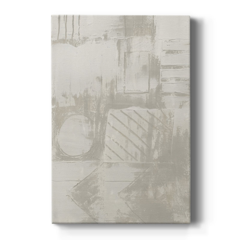 Symbol Scratch II -Custom Wrapped Gallery Cavas