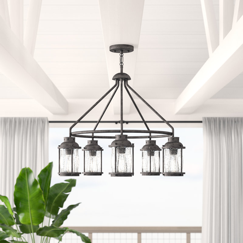 Lustre d'extérieur 5 lumières Gwyneth