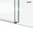 68-73" W X 76" H Frameless Single Sliding Shower Door with 3/8" (10mm) Clear Tempered Glass, Shatter-Resistant Film & Installation Hole Locator - Square Top Rail-116574862