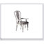 Ensemble de salle à manger 9 pièces transitionnel avec plateau en chêne, chaises blanc antique et sièges rembourrés pour une salle à manger élégante-1538299203