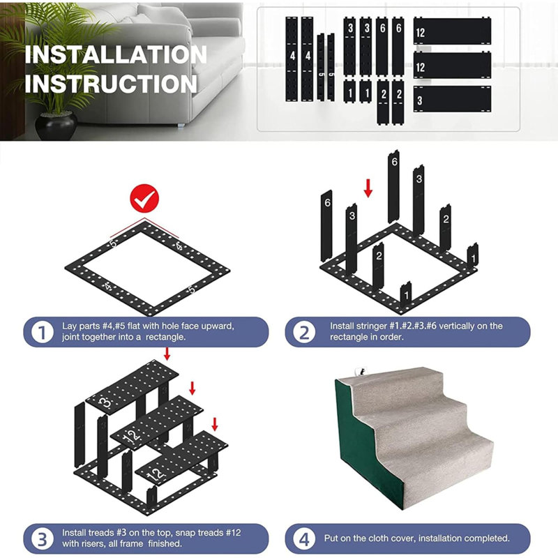 Stairs With 3 Steps