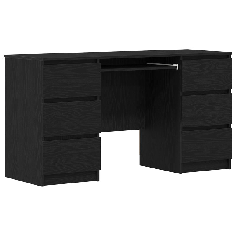 Writing Desk, Black Oak