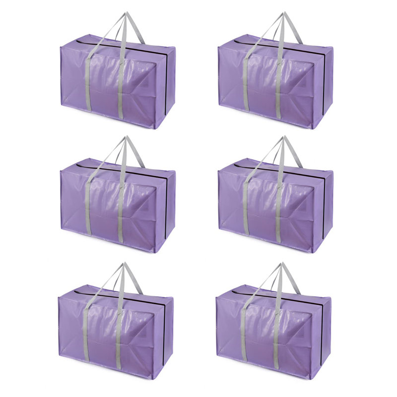 Sac de rangement en tissu Rebrilliant, 104 pintes, Mauve