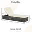 Ensemble de 2 chaises longues d'extérieur avec rangement et chaises longues d'extérieur inclinables en rotin de plage-1512657090-1512657099