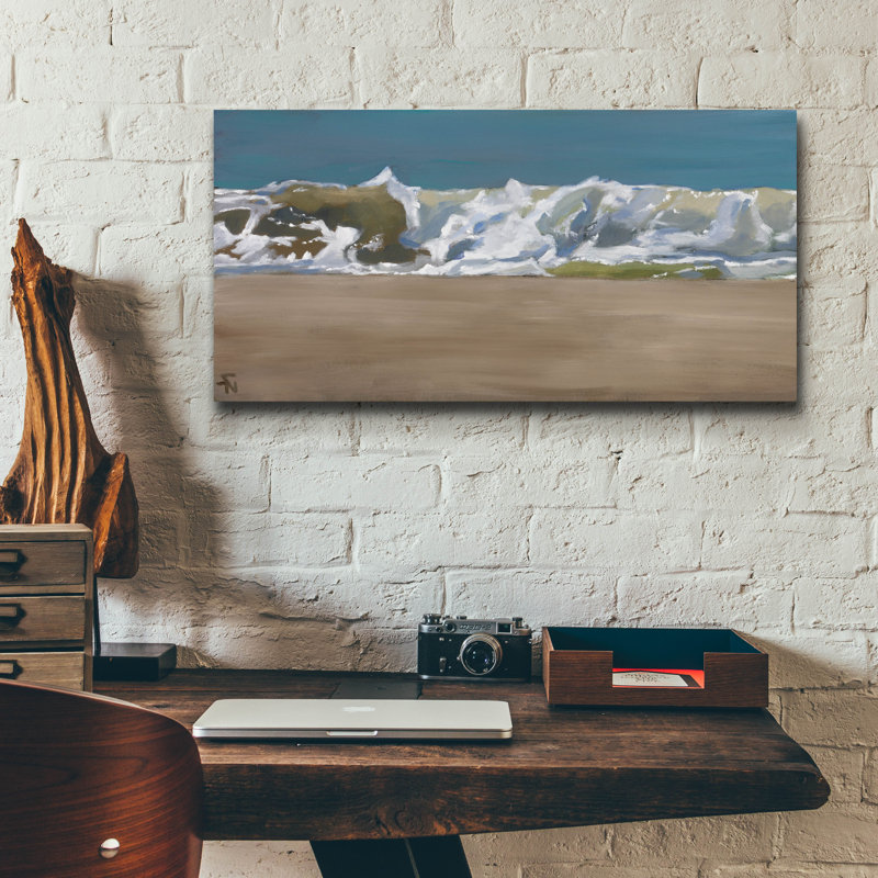 «Shore Break 4» par Stephen Newstedt, H 12 po x l 24 po