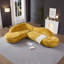 Canapé de style Mid-Century rembourré de 113,78 pouces avec méridienne orientée à gauche pour le salon, la chambre à coucher, un appartement ou un bureau personnel