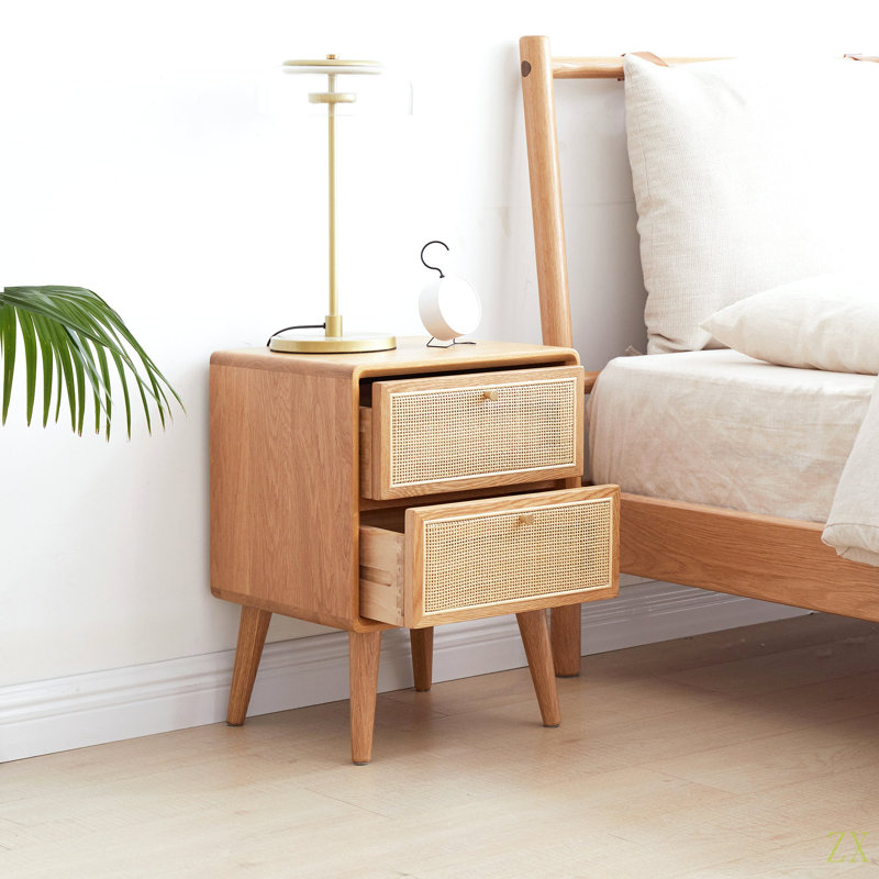 Armoire de chevet en bois massif Pure Modern Modern Nightstands North America