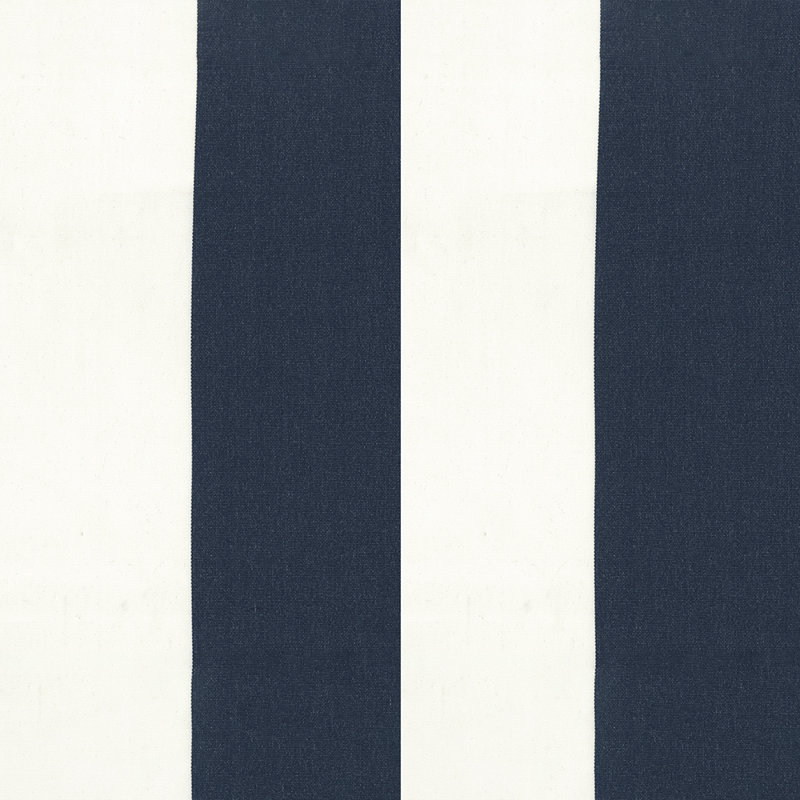 Tissu Lanai, Bleu marine/crème