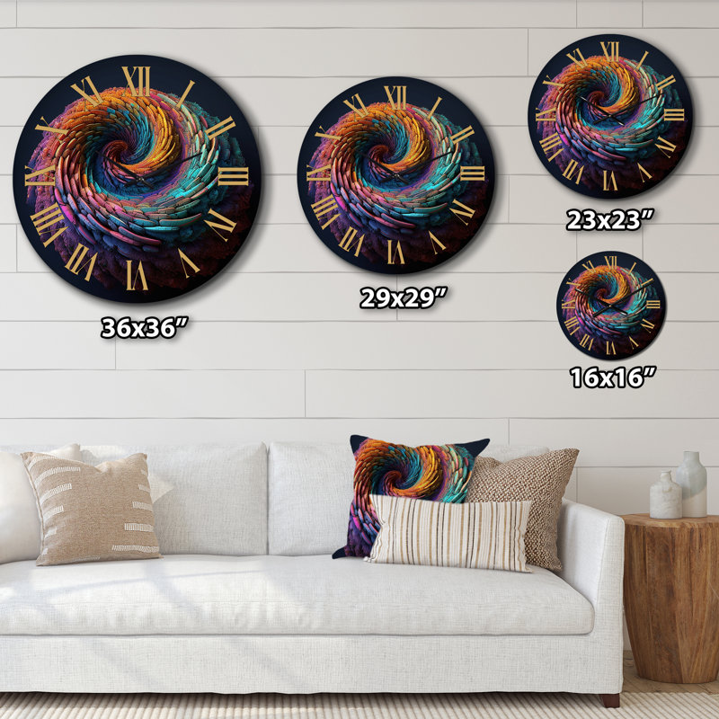 Horloge murale 3D 3D, Petit