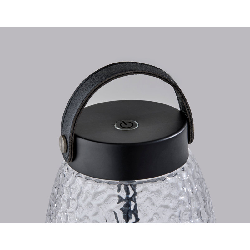 Lanterne de table haute sans cordon Cassius