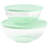 Glass Food Storage - Set of 2 Containers and 2 Lids