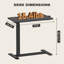Table de lit réglable et mobile Kristee avec roulettes cachées-2125757469-2125757471