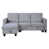 Velours gris clair est en rupture de stock