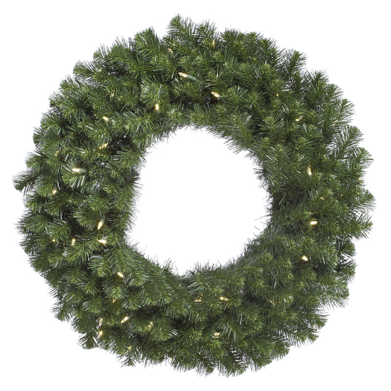 Couronne de sapin artificielle Alanny Dura-Lit, 42 po