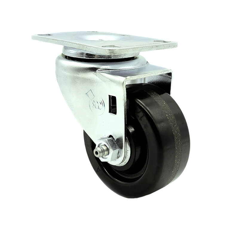 Phenolic Caster, 4" H x 4" W x 4" D