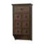 Bois massif + 4 tablettes murales en bois manufacturé, présentoir à décor moderne pour chambre à coucher, salle de bain, cuisine, salon