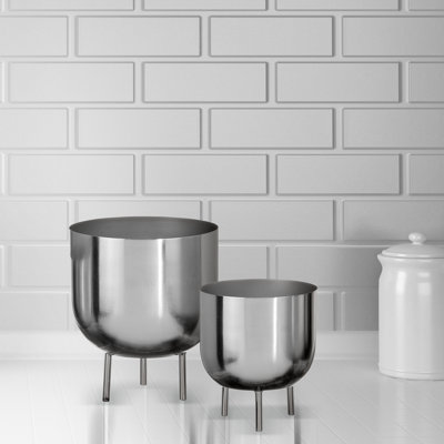 Shirelle Handmade Metal Pot Planter