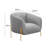 Kandra Velvet Accent Chair-86129822