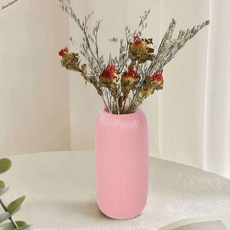 Vase en céramique 8 po, Rose
