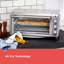 Grille-pain four à frites BLACK+DECKER Crisp 'N Bake, 8 tranches, 5 fonctions de cuisson, minuterie de 60 minutes, acier inoxydable