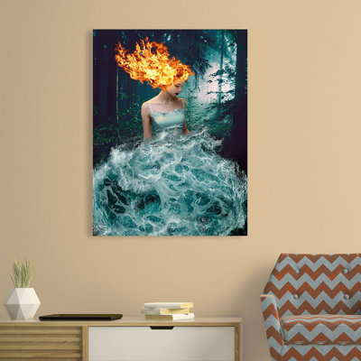 Mother Nature by Julian Lauren - No Frame Print on Canvas