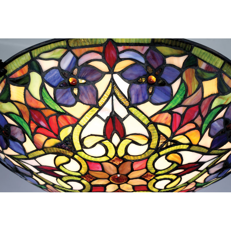 Yerres Glass Flush Mount