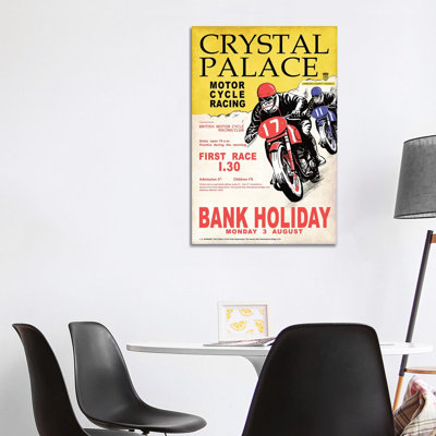 Crystal Palace Racing I by Mark Rogan - Print on Canvas