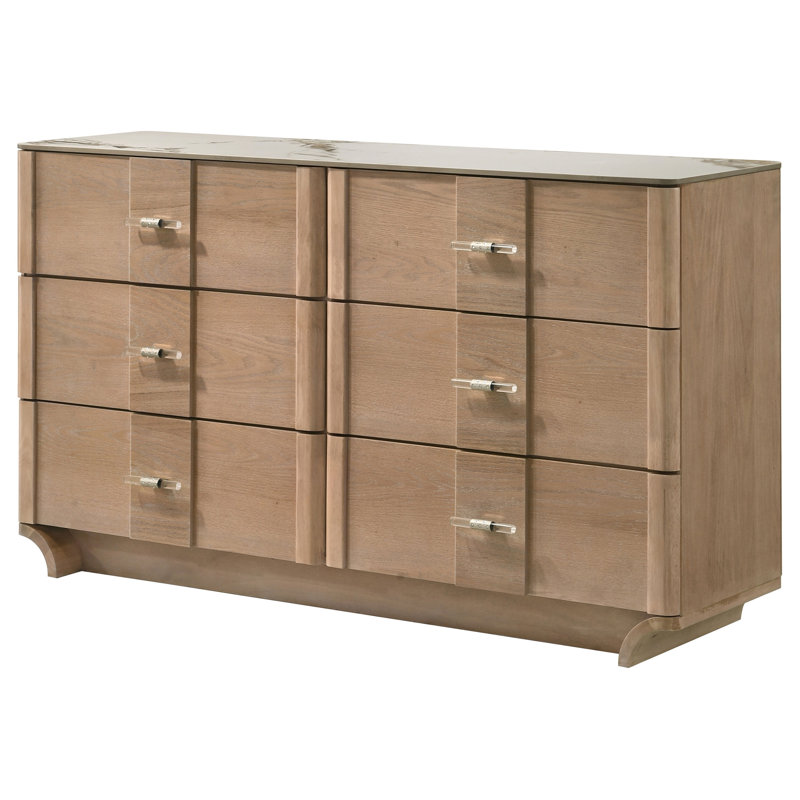 Commode 6 tiroirs Leanne