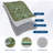 Botanical Flora Machine Washable Rug Low Pile Throw Carpet Non Slip Non Shedding Floor Cover Stain Resistant Folding Carpet For Home Decor-1884151298