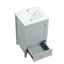 Meuble-lavabo avec lavabo, armoire de salle de bain avec porte à fermeture douce et tiroir-637528565