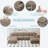 Boneless 136" U Shaped Sectional Couches, Corduroy Sectional Sofa With Reversible Storage Ottoman, 4 Seater Sofa With Throw Pillows Upholstered L-Shaped Couch For Living Room-779772819-779772830